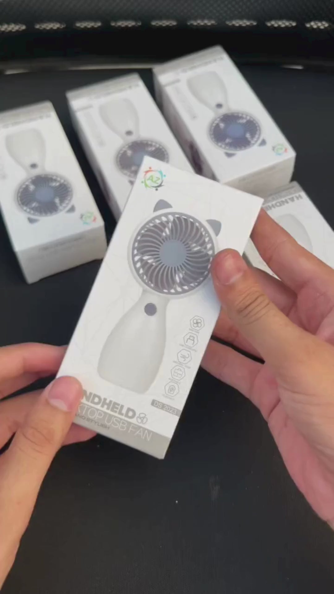Portable USB Rechargeable Mini Handheld Fan | Strong Airflow Cooling Fan Pakistan
